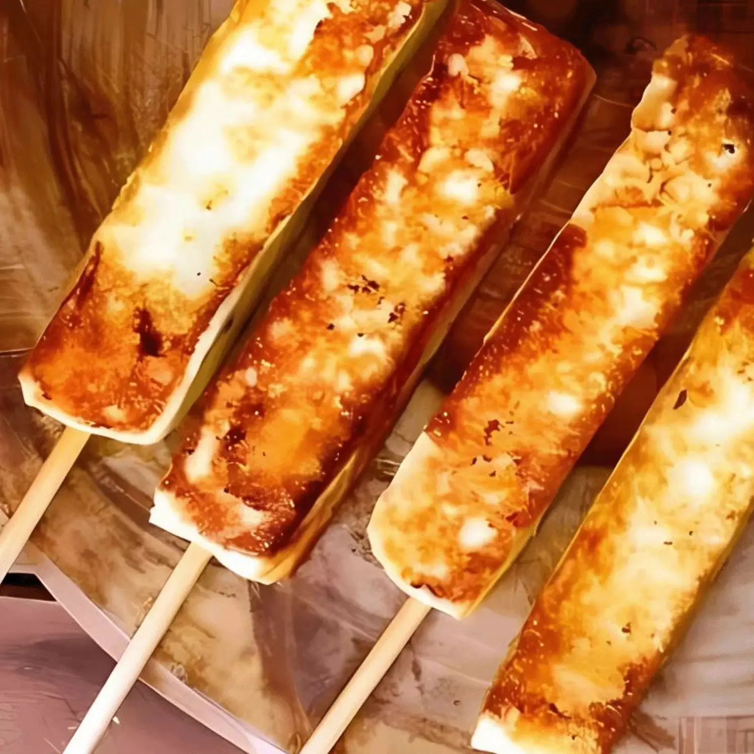 Espetos de Bambu